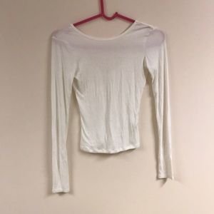 Garage White Ballet Top size XS